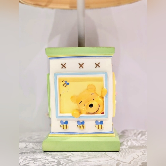 Winnie the Pooh and friends nursery night lamp.  Piglet, Eeore and Tigger - Picture 6 of 11